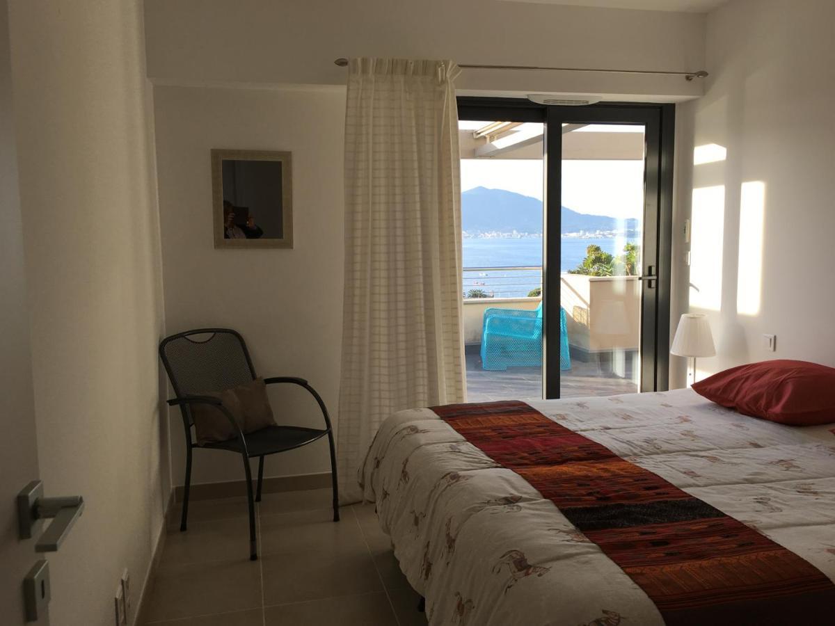 Appartement Vue Magnifique Sur Baie Ajaccio à Porticcio  Extérieur photo