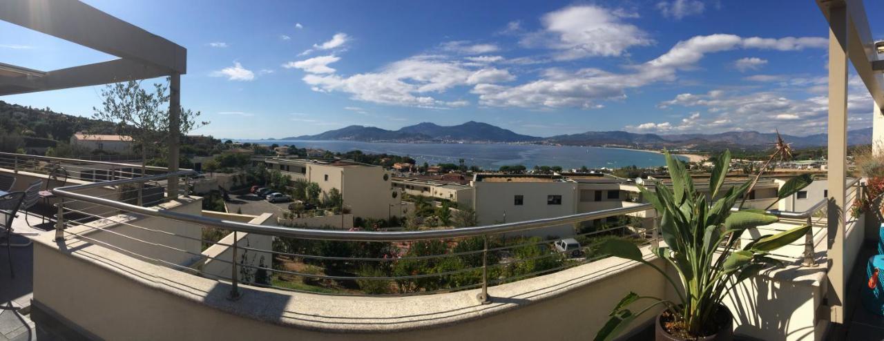 Appartement Vue Magnifique Sur Baie Ajaccio à Porticcio  Extérieur photo