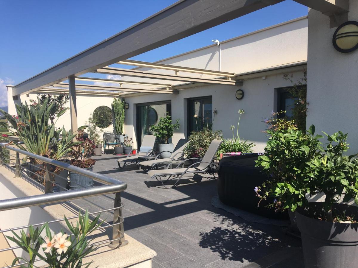 Appartement Vue Magnifique Sur Baie Ajaccio à Porticcio  Extérieur photo